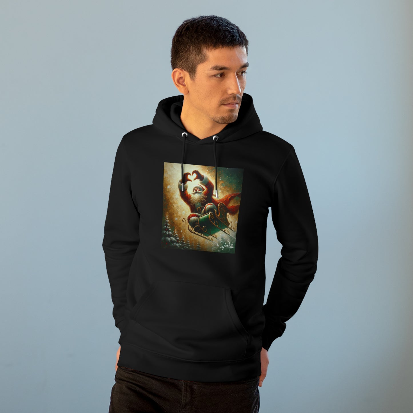 Sliding to your heart - Hoodie coton biologique - Unisex