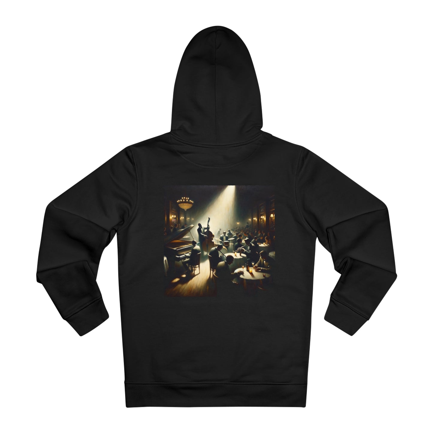 New Orleans at night - Hoodie coton biologique - Unisex