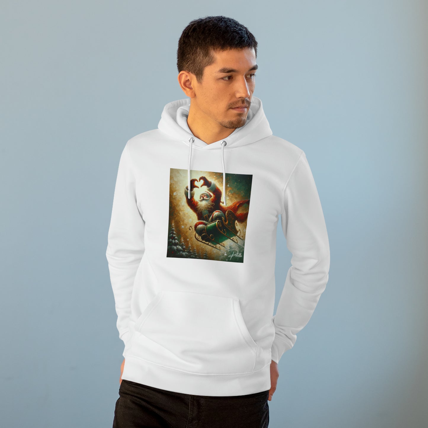 Sliding to your heart - Hoodie coton biologique - Unisex