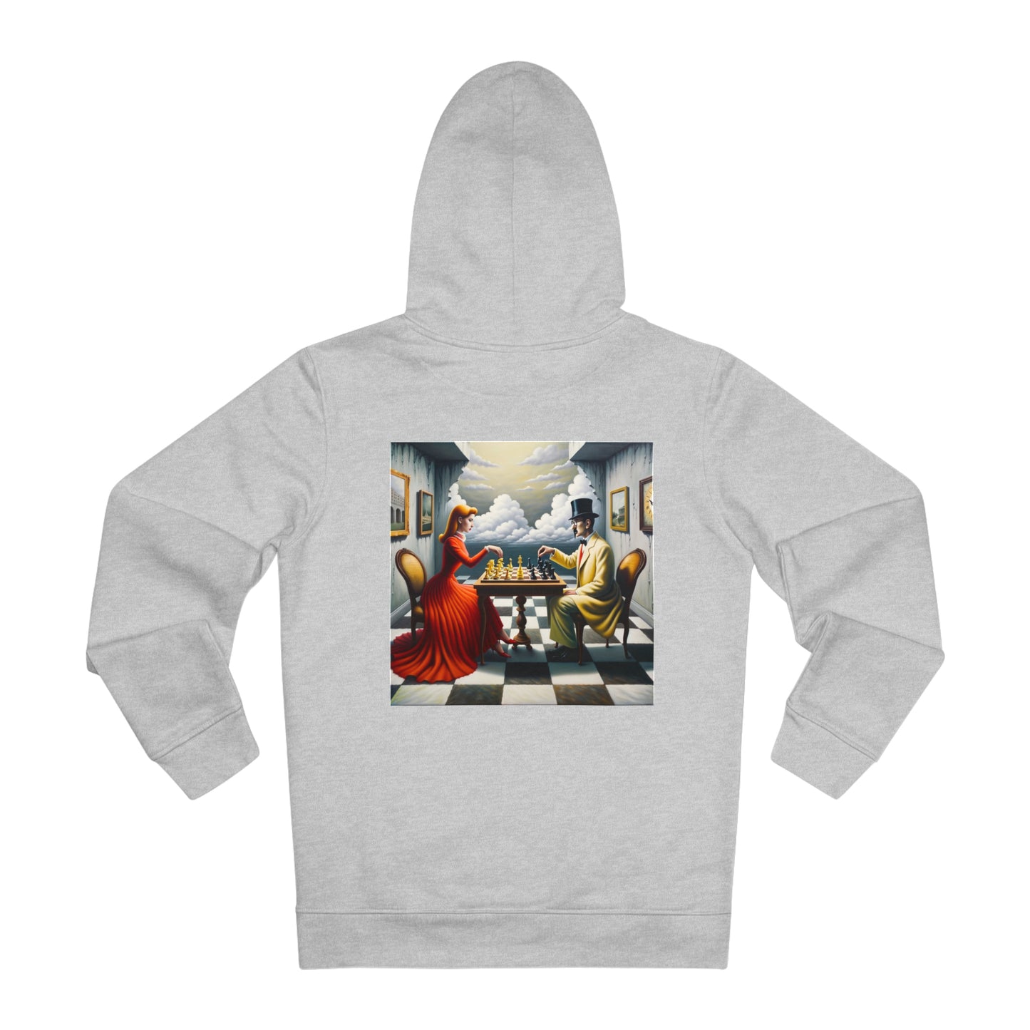 Le fou et la cavalière - Hoodie coton biologique - Unisex