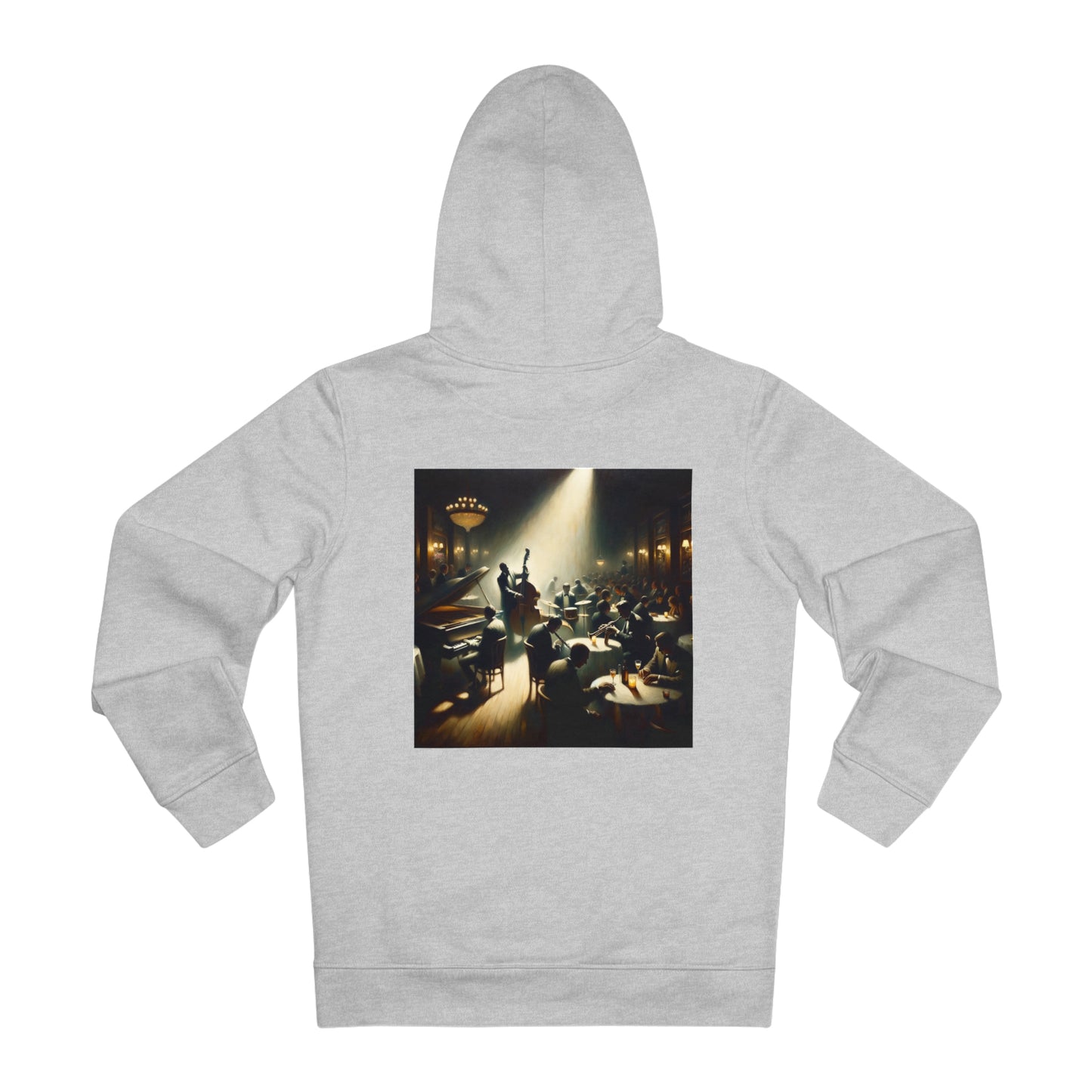 New Orleans at night - Hoodie coton biologique - Unisex