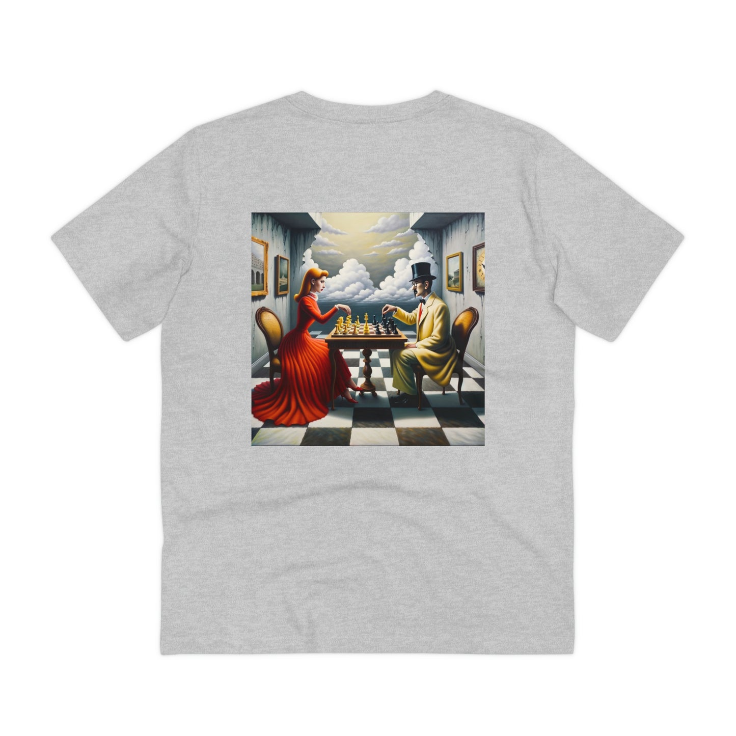 Le fou et la cavalière - T-shirt coton biologique - Unisex