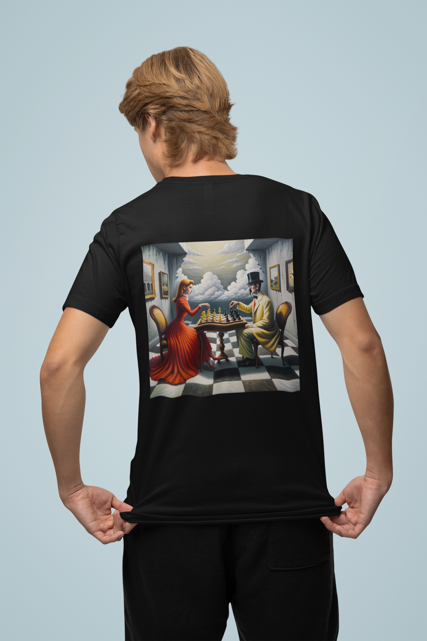 Le fou et la cavalière - T-shirt coton biologique - Unisex