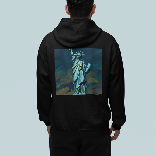 Liberty - Organic cotton hoodie - Unisex