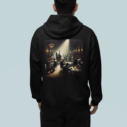 New Orleans at night - Hoodie coton biologique - Unisex