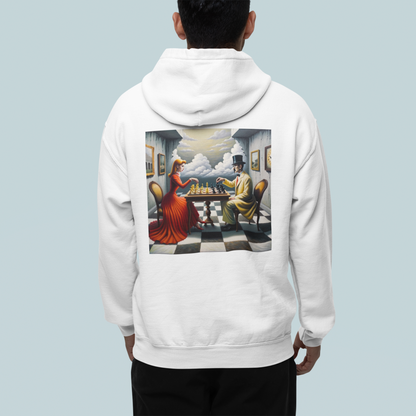 Le fou et la cavalière - Hoodie coton biologique - Unisex