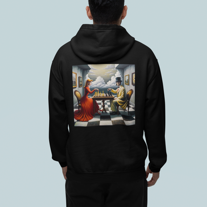 Le fou et la cavalière - Hoodie coton biologique - Unisex