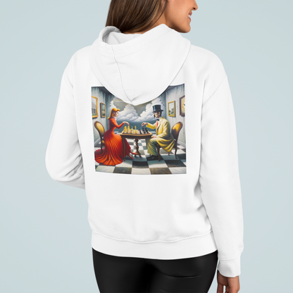 Le fou et la cavalière - Hoodie coton biologique - Unisex